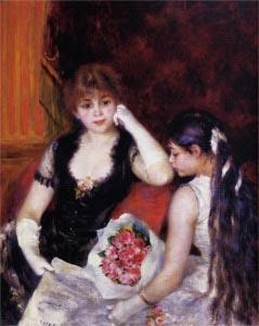 Pierre-Auguste Renoir At the Concert a Box at the Opera China oil painting art